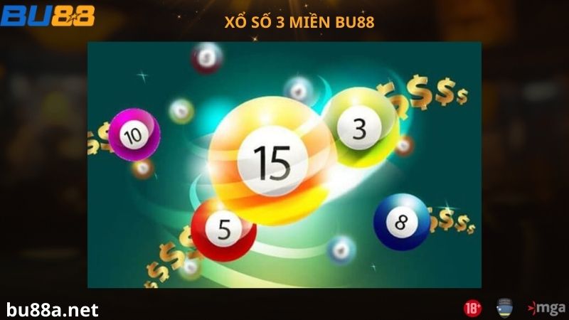 Giới thiệu trò chơi xổ số 3 miền BU88